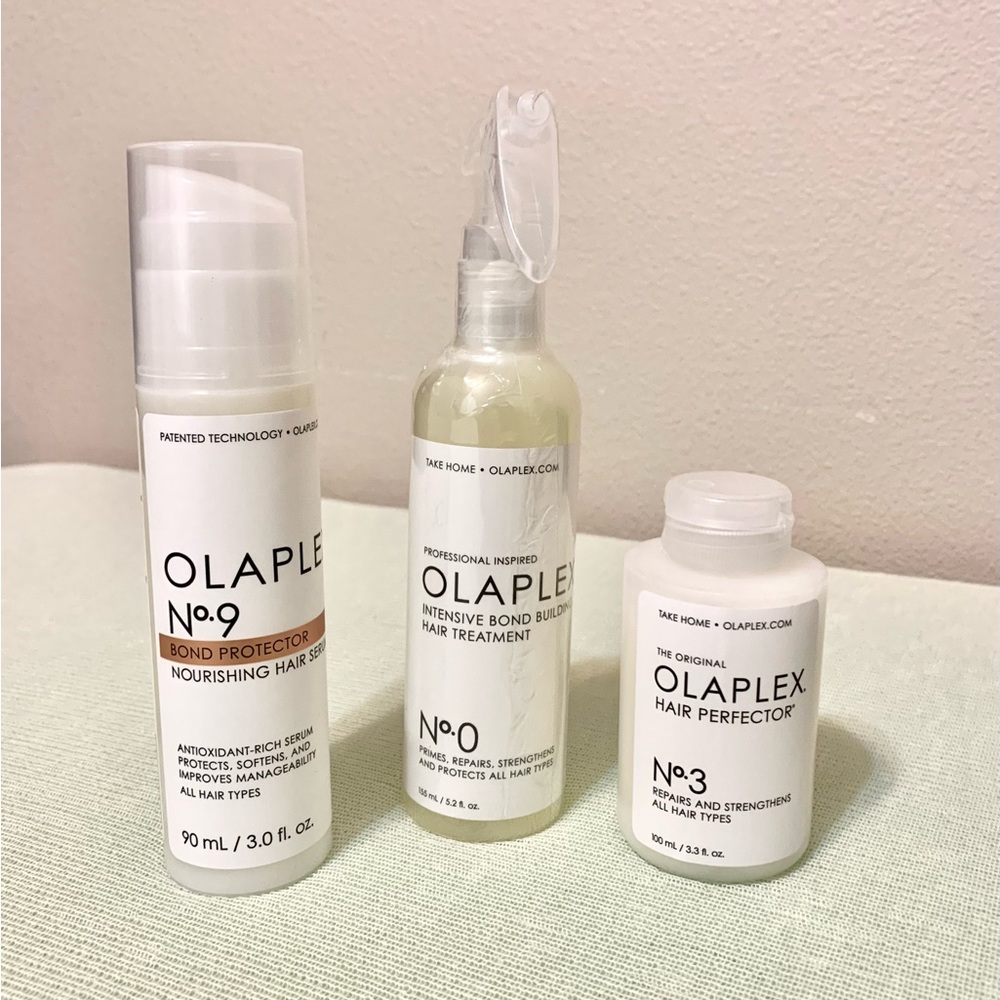 OLAPLEX bundle no. 0, 3, 9